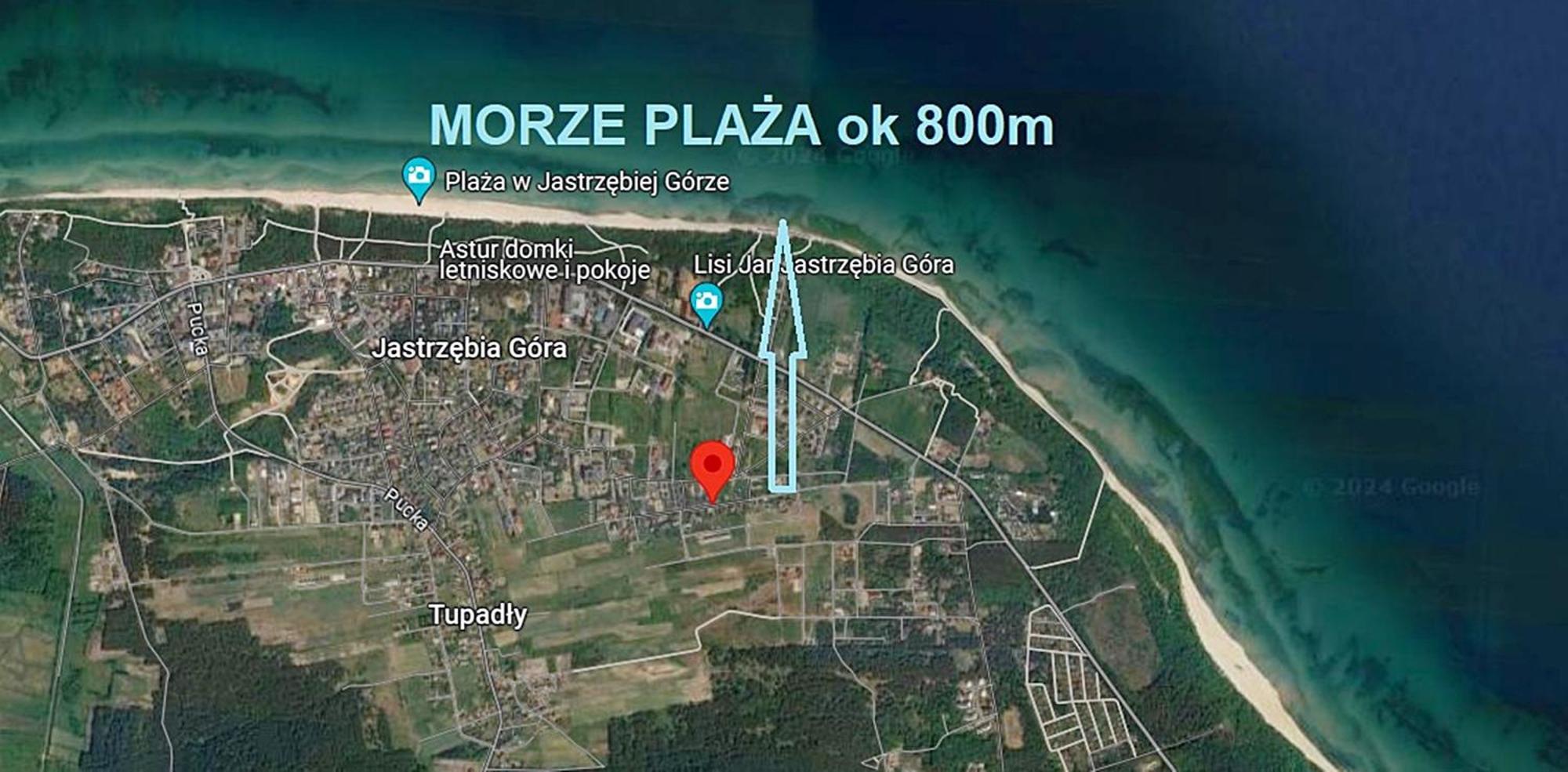 Woda I Wiatr Pl Wiatrakowa 26 Jastrzębia Góra Esterno foto